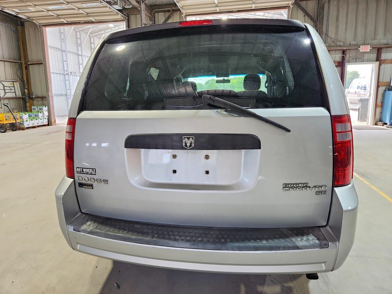 2009 Dodge Grand Caravan Se Silver vin: 2D8HN44E29R658750