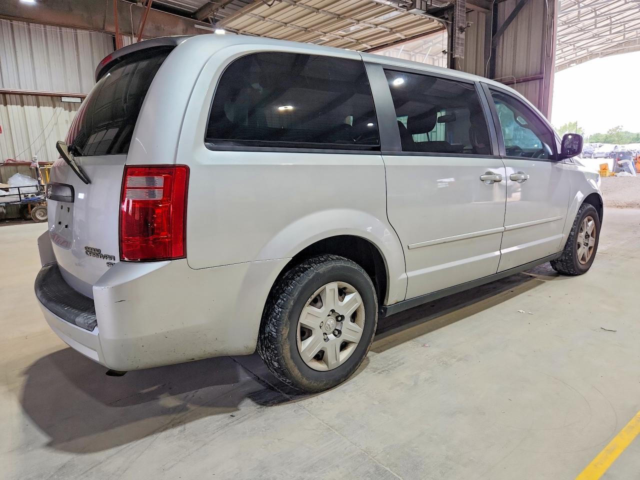 2009 Dodge Grand Caravan Se Silver vin: 2D8HN44E29R658750