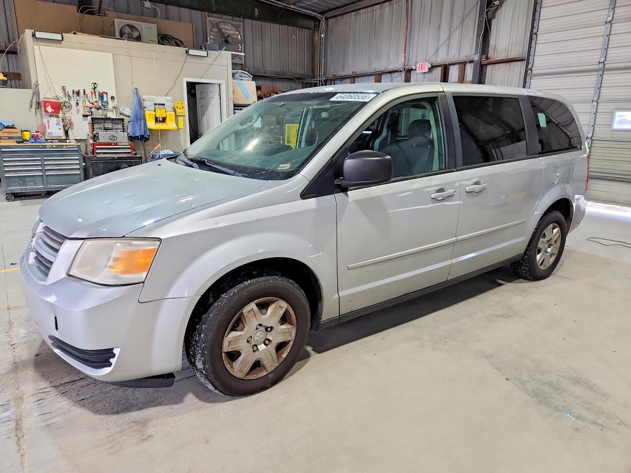 2009 Dodge Grand Caravan Se Silver vin: 2D8HN44E29R658750