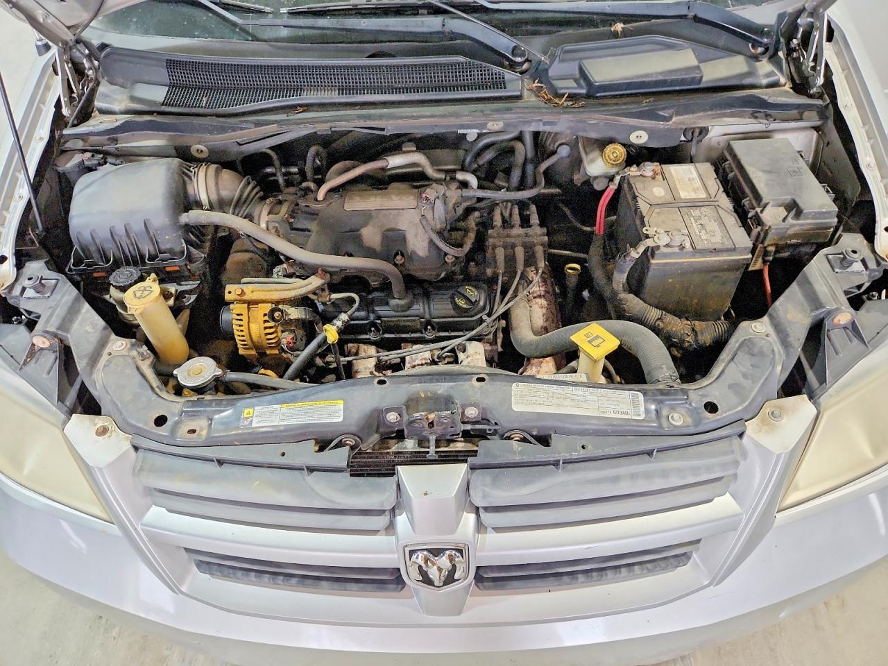 2009 Dodge Grand Caravan Se Silver vin: 2D8HN44E29R658750