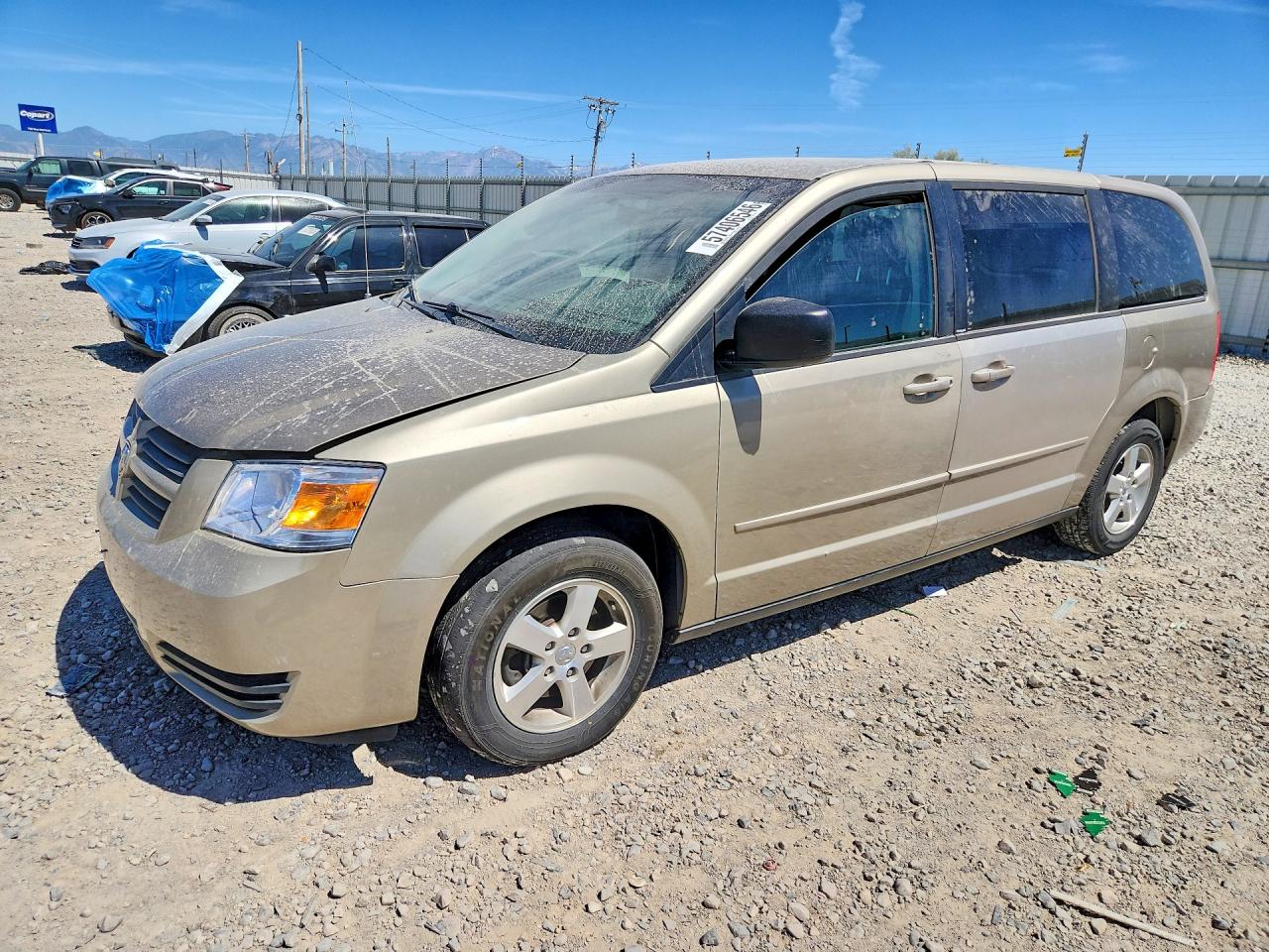 2009 Dodge Grand Caravan Se Gold vin: 2D8HN44E29R668792