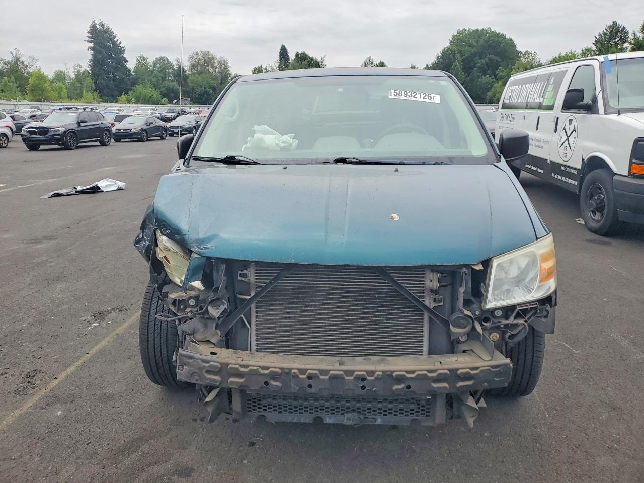 2009 Dodge Grand Caravan Se Зеленый vin: 2D8HN44E39R535054