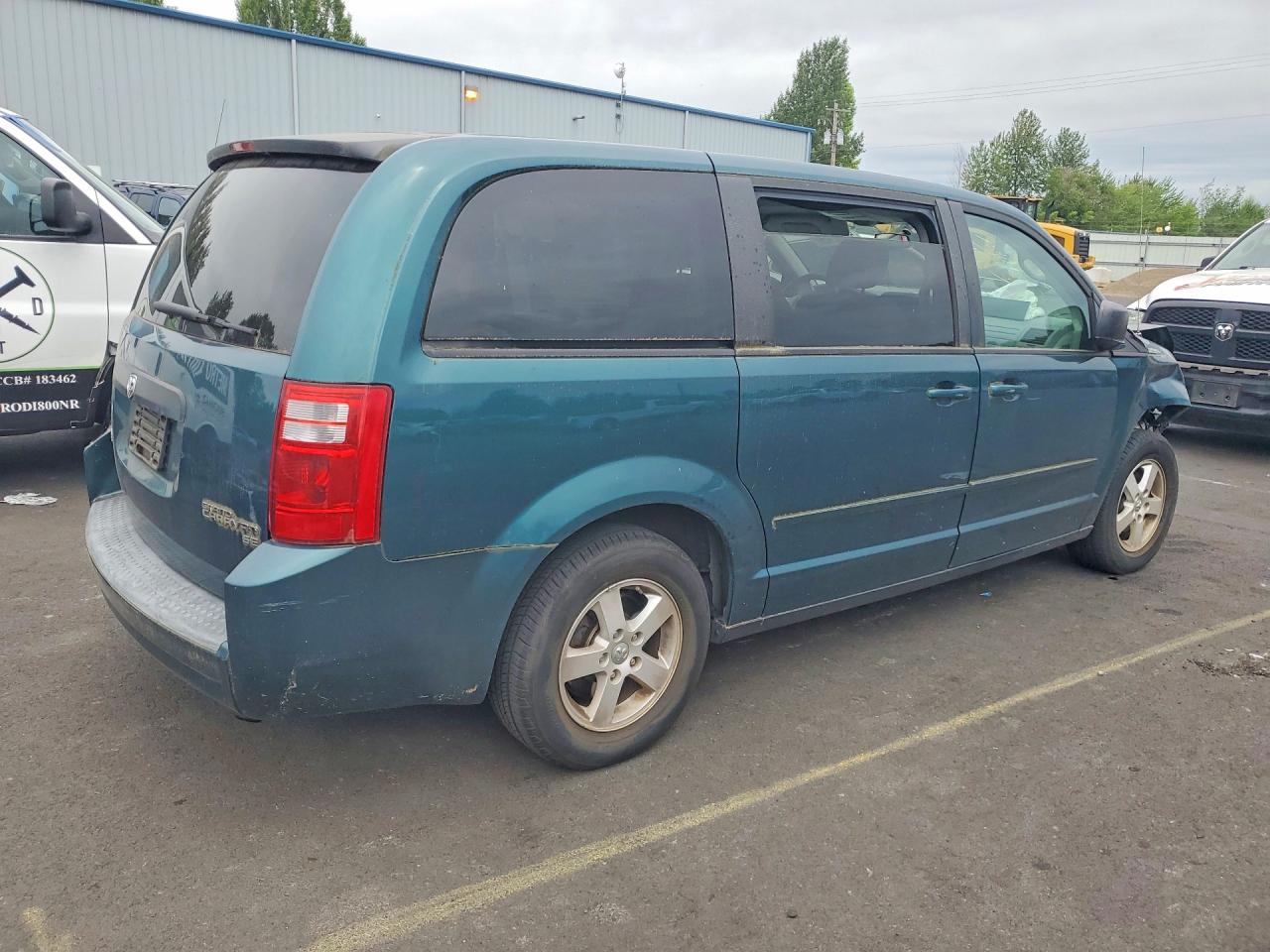 2009 Dodge Grand Caravan Se Зеленый vin: 2D8HN44E39R535054