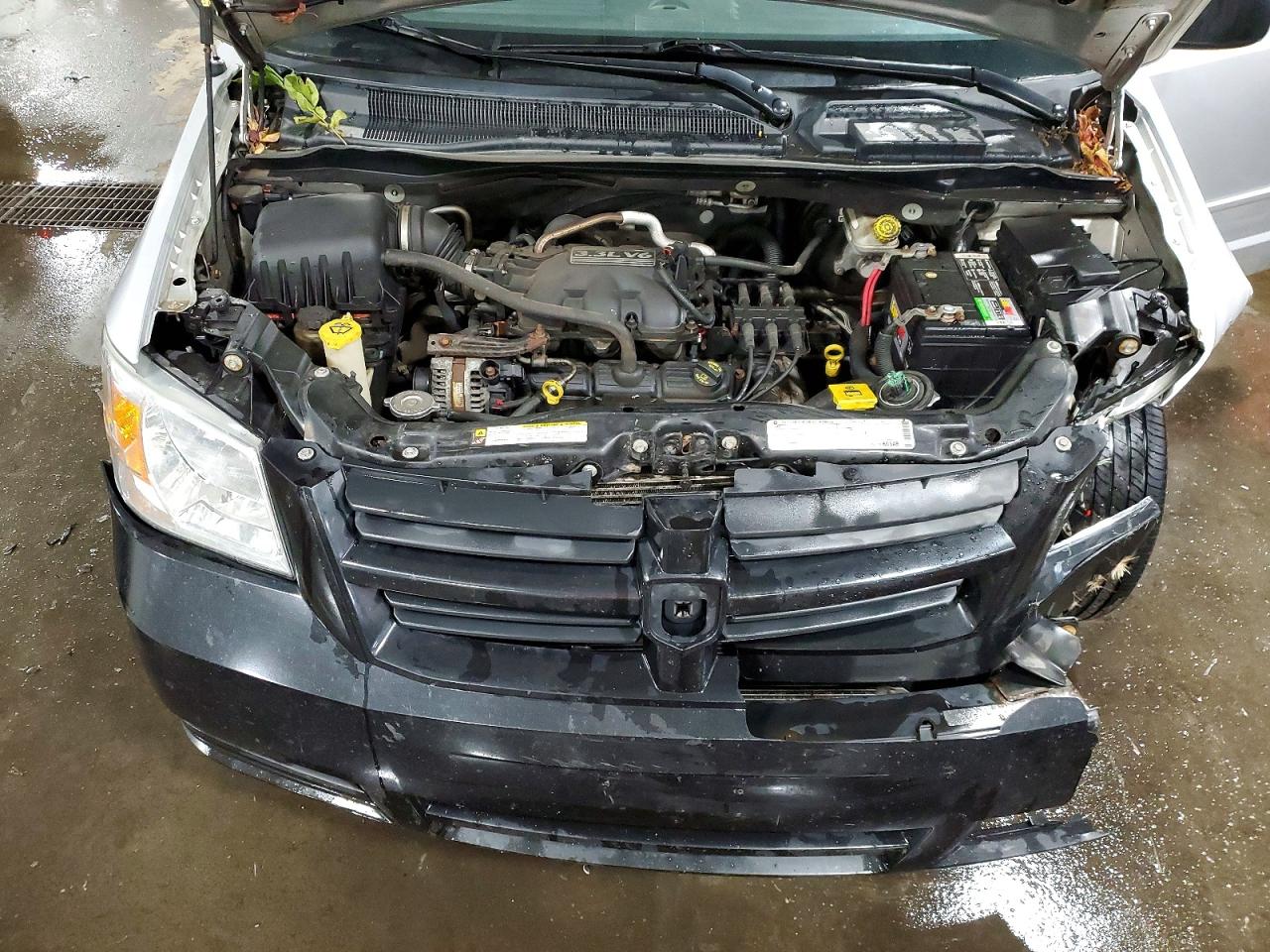2009 Dodge Grand Caravan Se Silver vin: 2D8HN44E39R585405