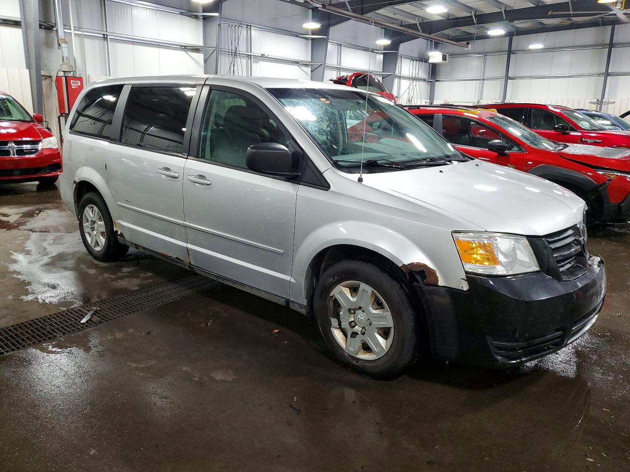 2009 Dodge Grand Caravan Se Silver vin: 2D8HN44E39R585405