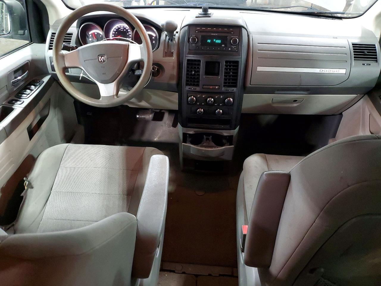 2009 Dodge Grand Caravan Se Silver vin: 2D8HN44E39R585405