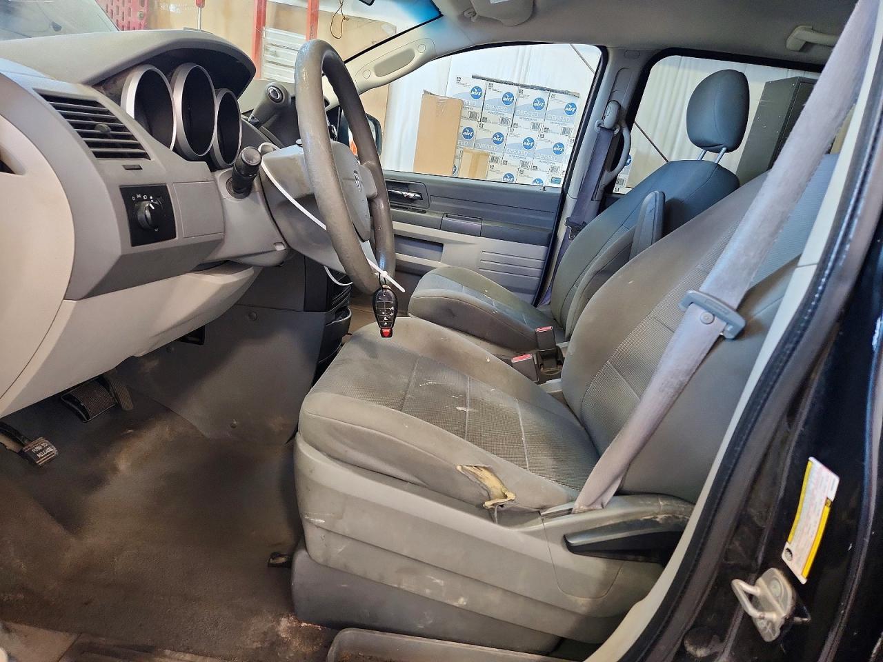 2009 Dodge Grand Caravan Se Black vin: 2D8HN44E39R588532