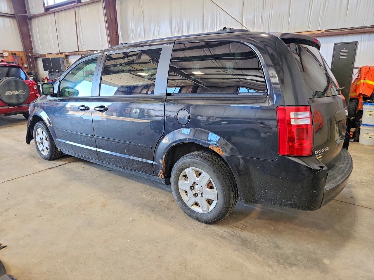 2009 Dodge Grand Caravan Se Black vin: 2D8HN44E39R588532