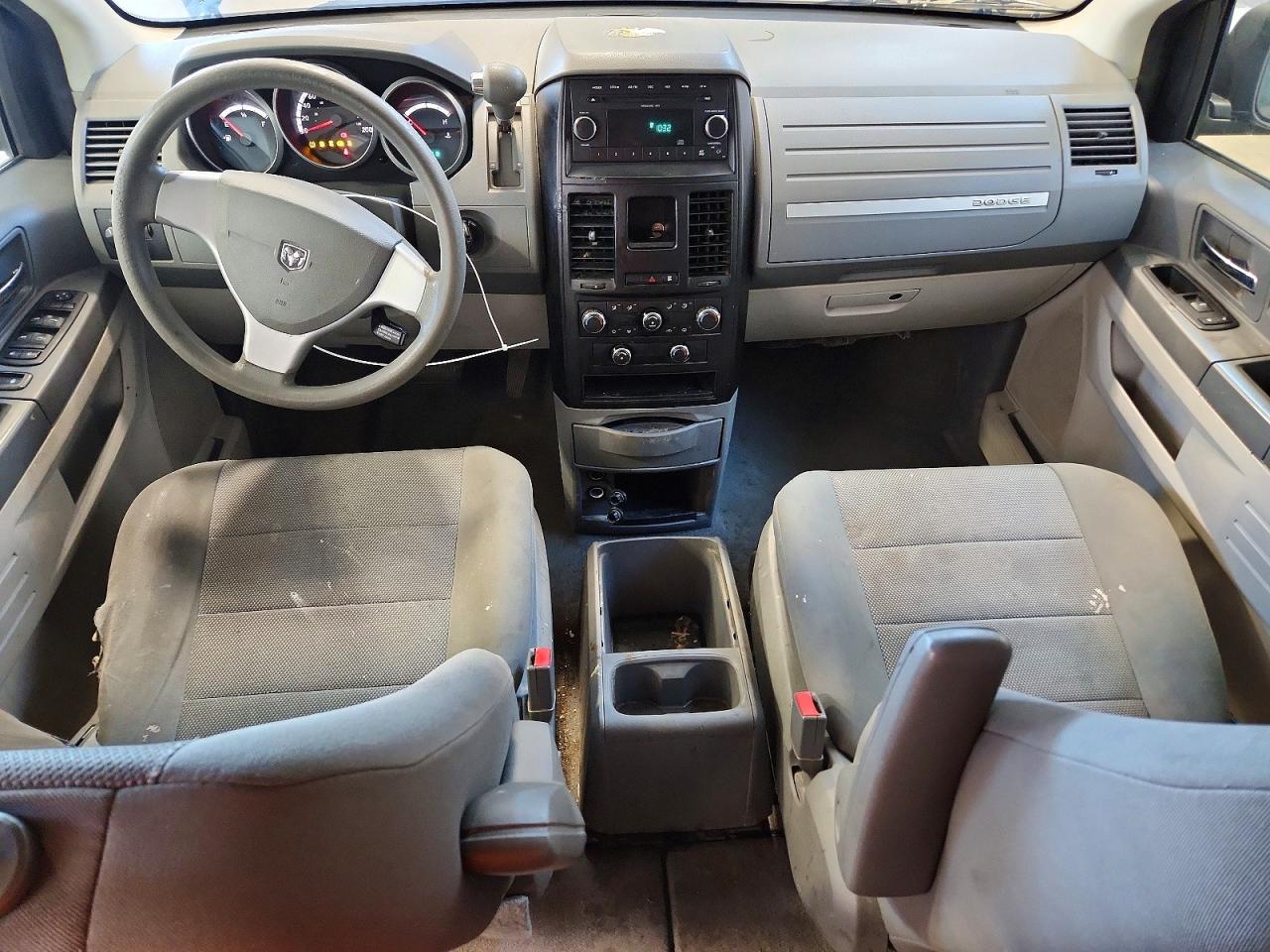 2009 Dodge Grand Caravan Se Black vin: 2D8HN44E39R588532