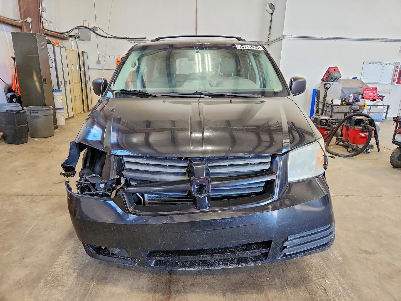 2009 Dodge Grand Caravan Se Black vin: 2D8HN44E39R588532