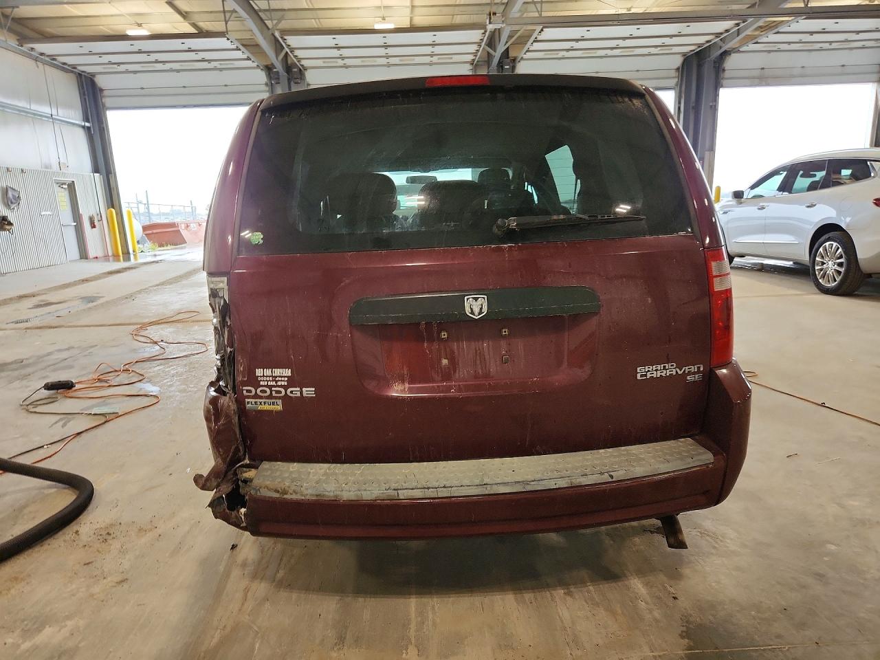 2009 Dodge Grand Caravan Se Бордовый vin: 2D8HN44E39R616569