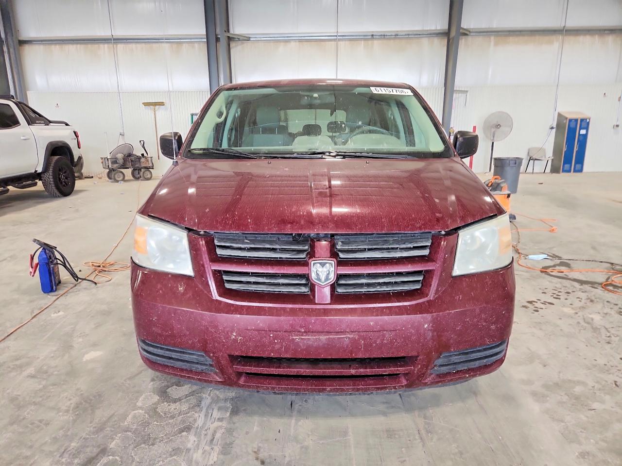 2009 Dodge Grand Caravan Se Бордовый vin: 2D8HN44E39R616569