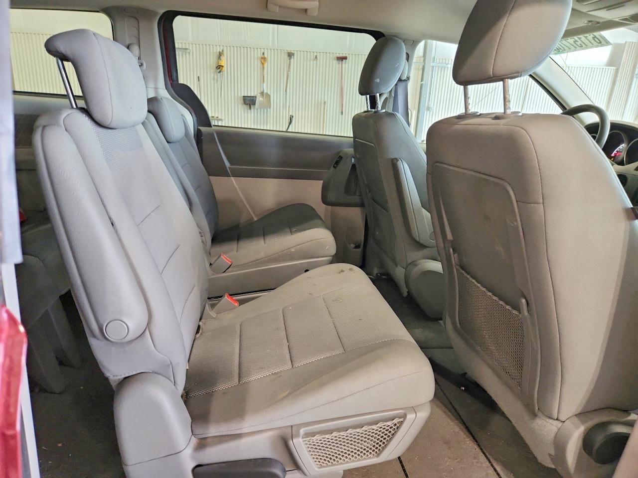2009 Dodge Grand Caravan Se Бордовый vin: 2D8HN44E39R616569