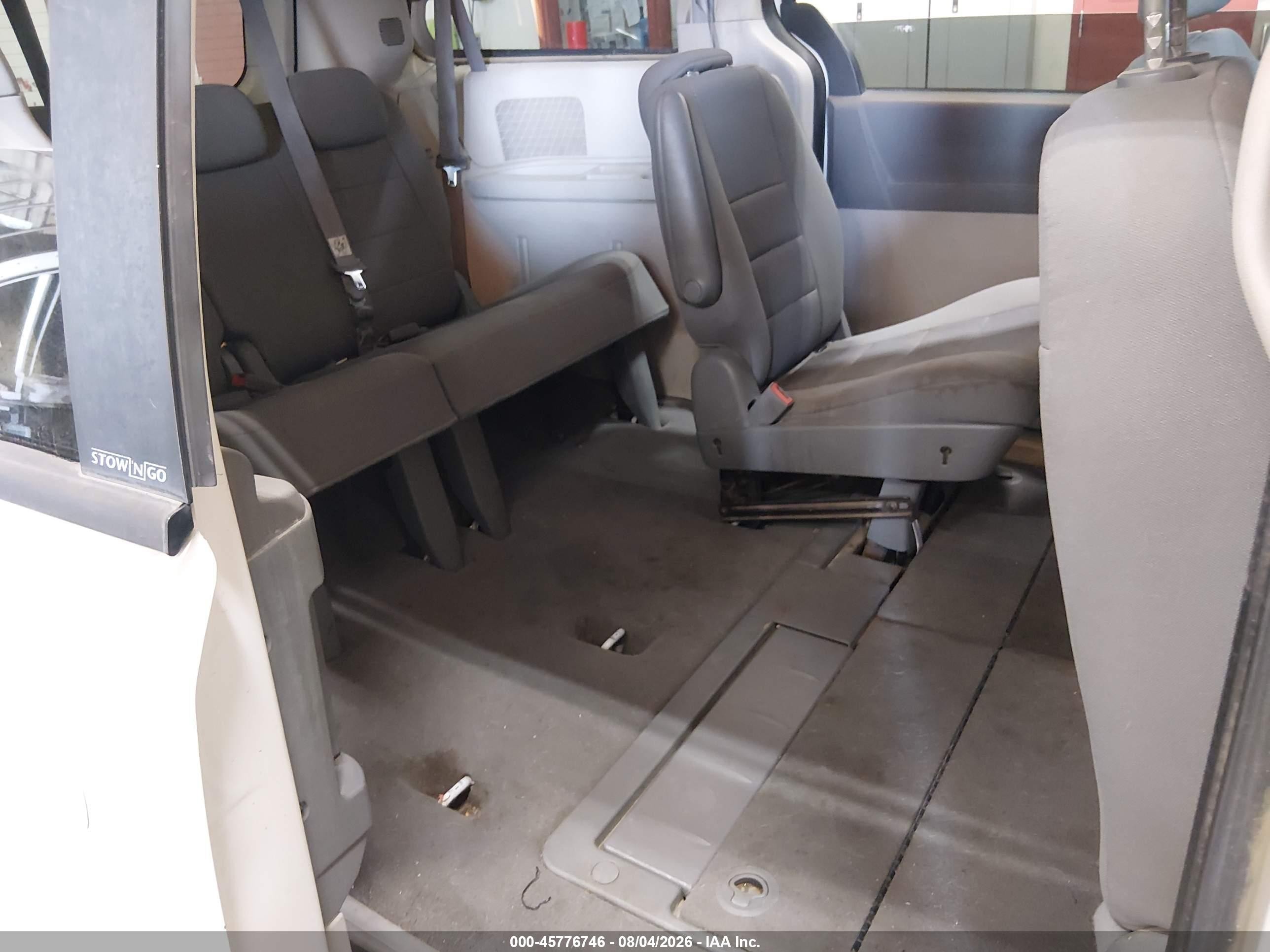 2009 Dodge Grand Caravan Se White vin: 2D8HN44E39R636580