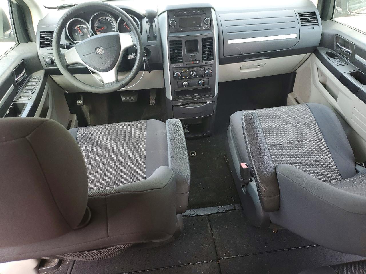 2009 Dodge Grand Caravan Se White vin: 2D8HN44E39R693264