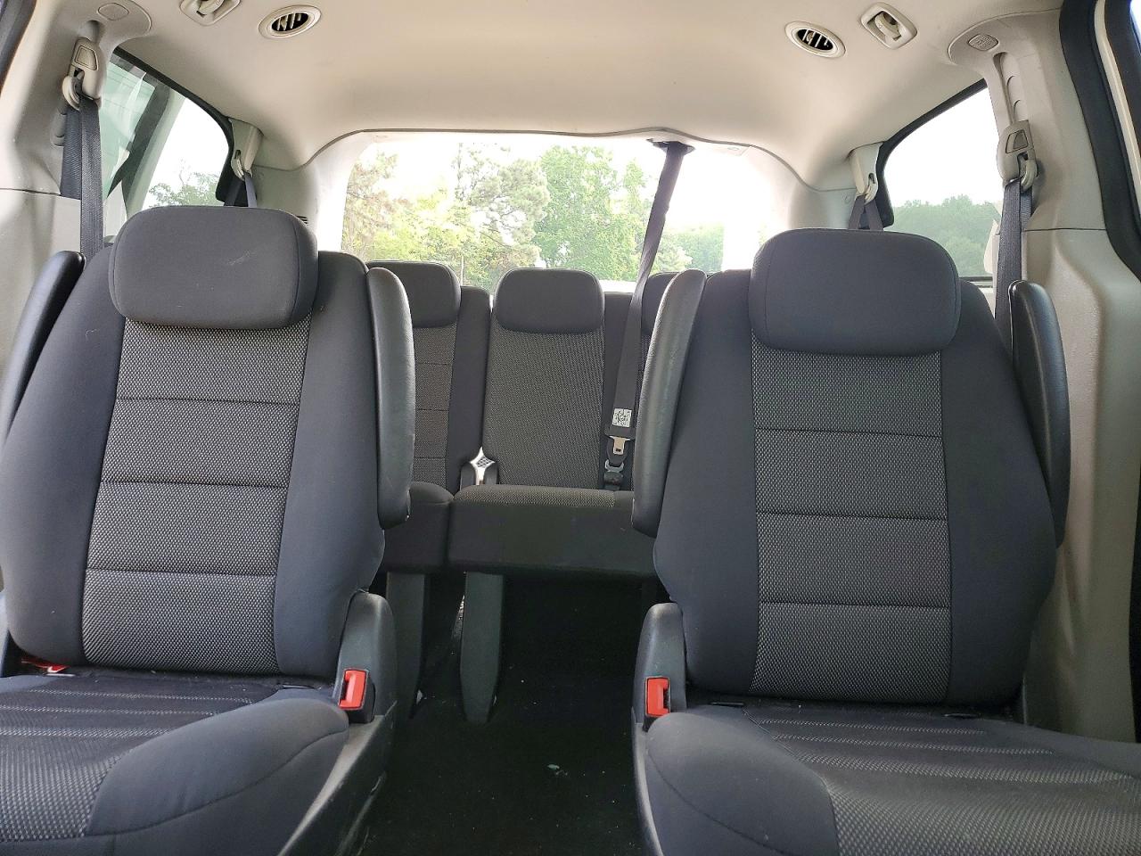 2009 Dodge Grand Caravan Se White vin: 2D8HN44E39R693264