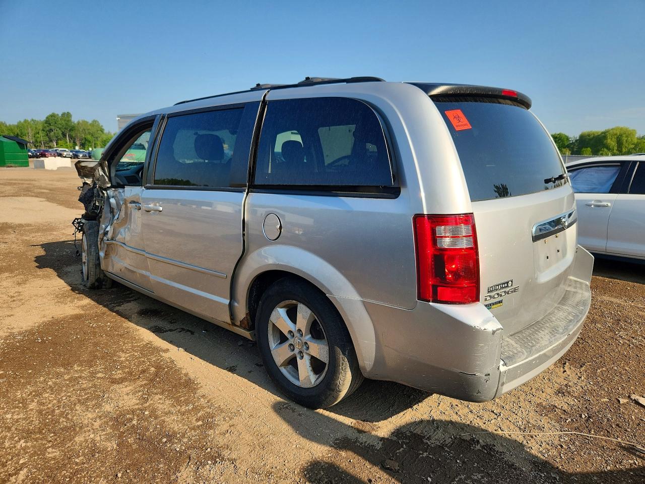 2009 Dodge Grand Caravan Se Silver vin: 2D8HN44E39R695256
