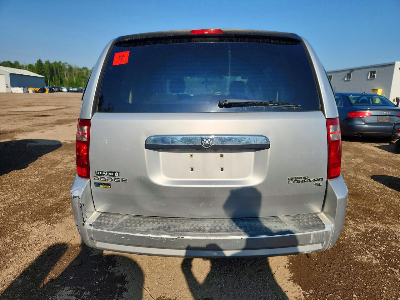 2009 Dodge Grand Caravan Se Silver vin: 2D8HN44E39R695256