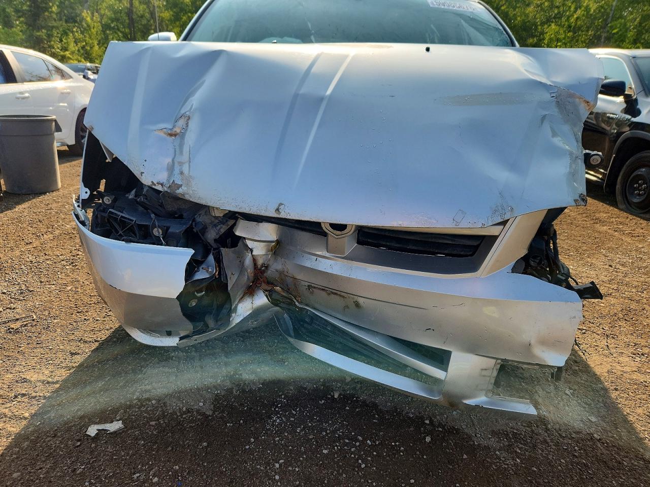 2009 Dodge Grand Caravan Se Silver vin: 2D8HN44E39R695256