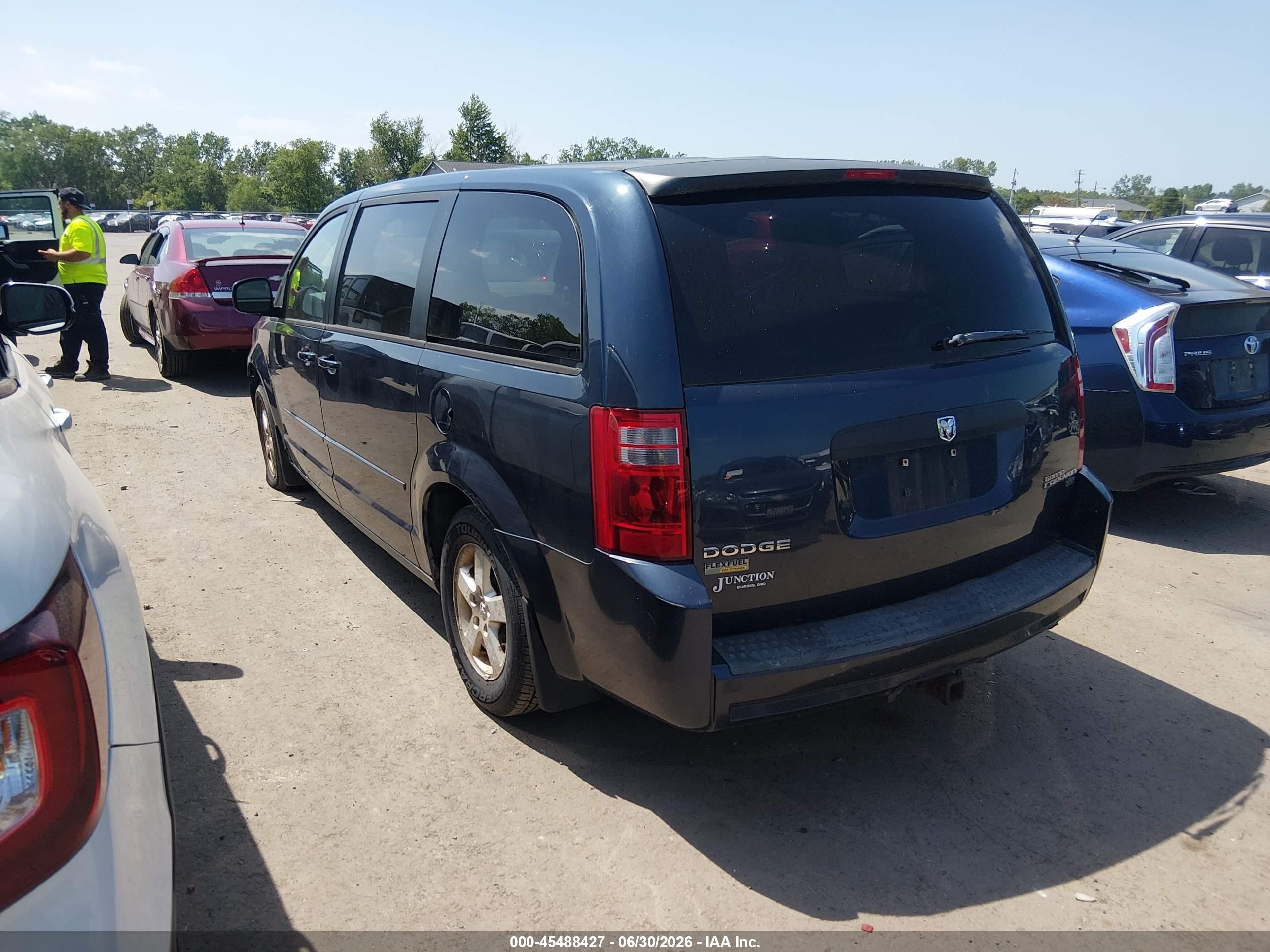 2009 Dodge Grand Caravan Se Dark Blue vin: 2D8HN44E49R532339