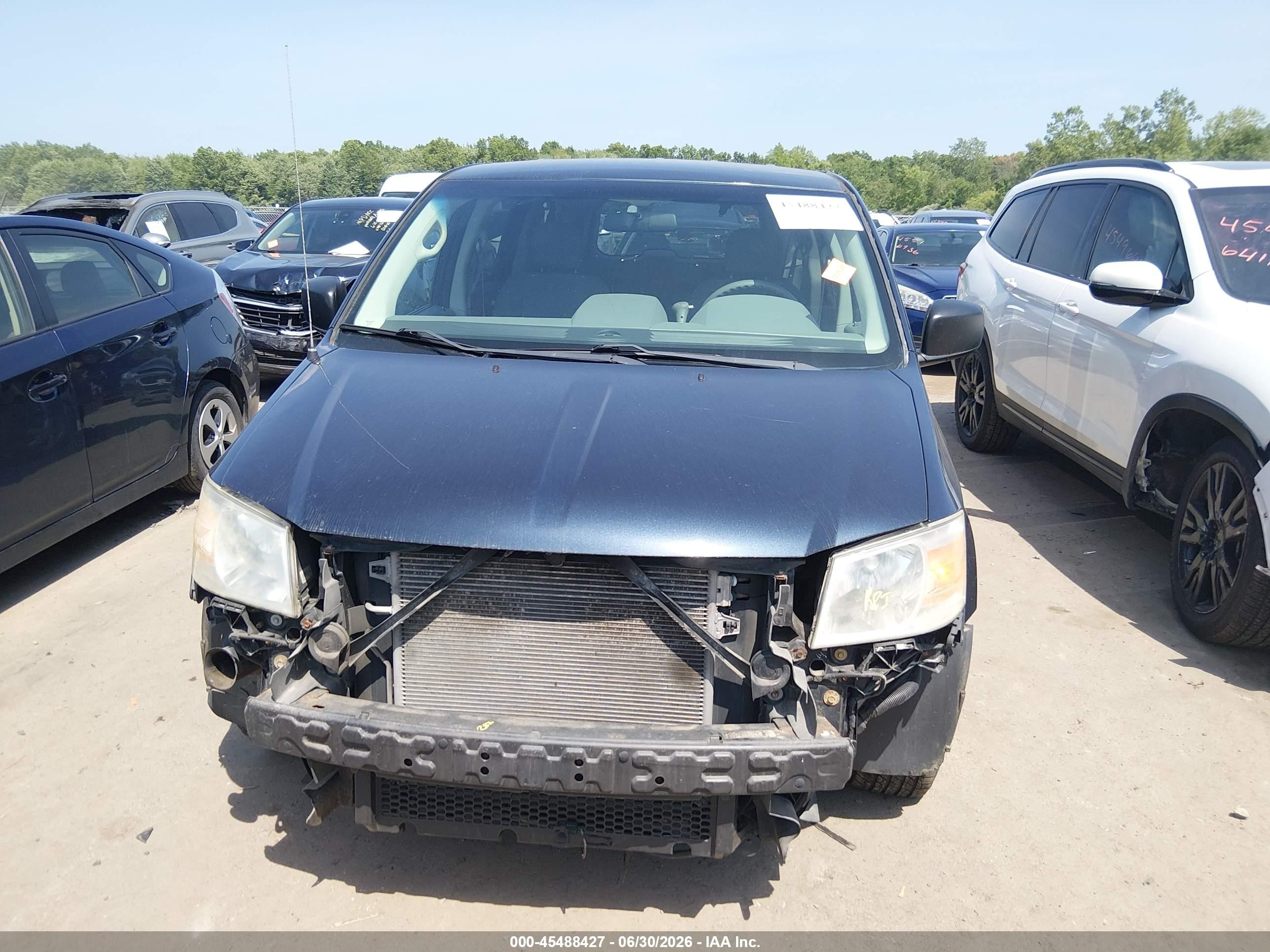 2009 Dodge Grand Caravan Se Dark Blue vin: 2D8HN44E49R532339