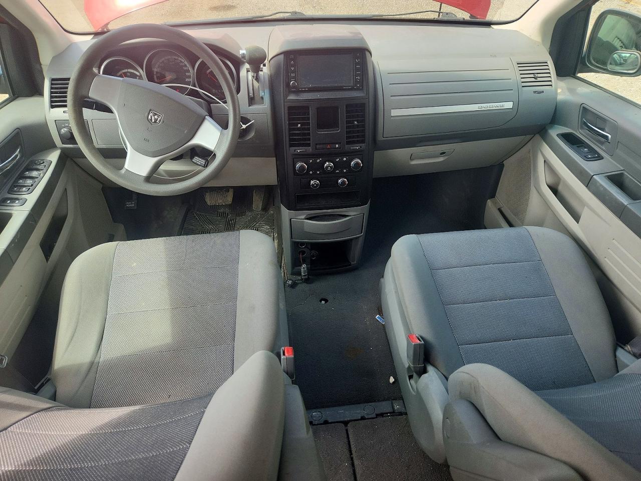 2009 Dodge Grand Caravan Se Red vin: 2D8HN44E49R551036