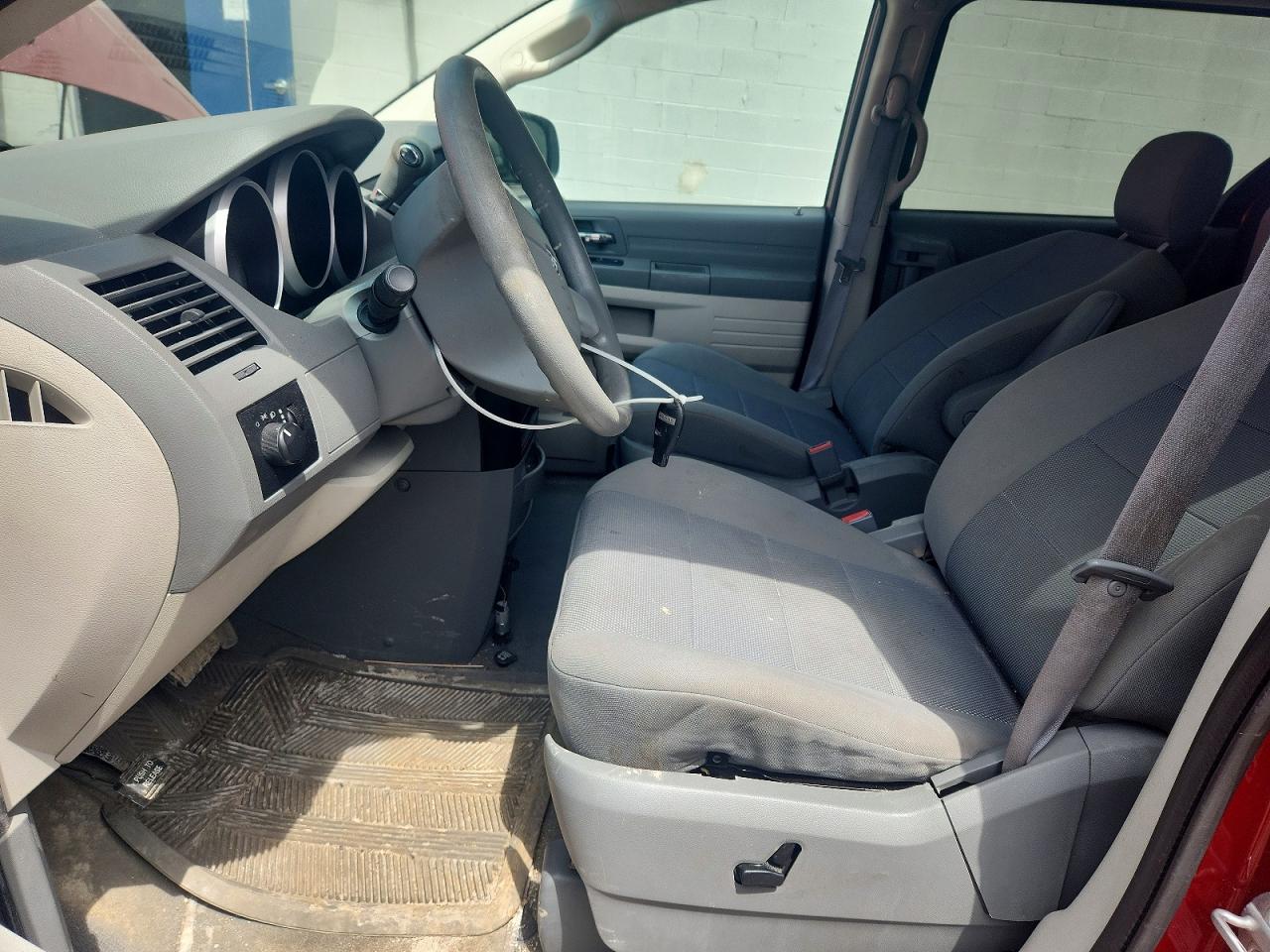 2009 Dodge Grand Caravan Se Red vin: 2D8HN44E49R551036