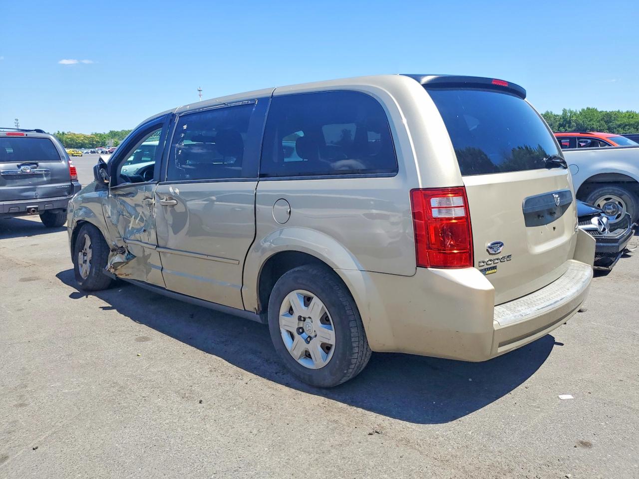 2009 Dodge Grand Caravan Se Gold vin: 2D8HN44E49R634529