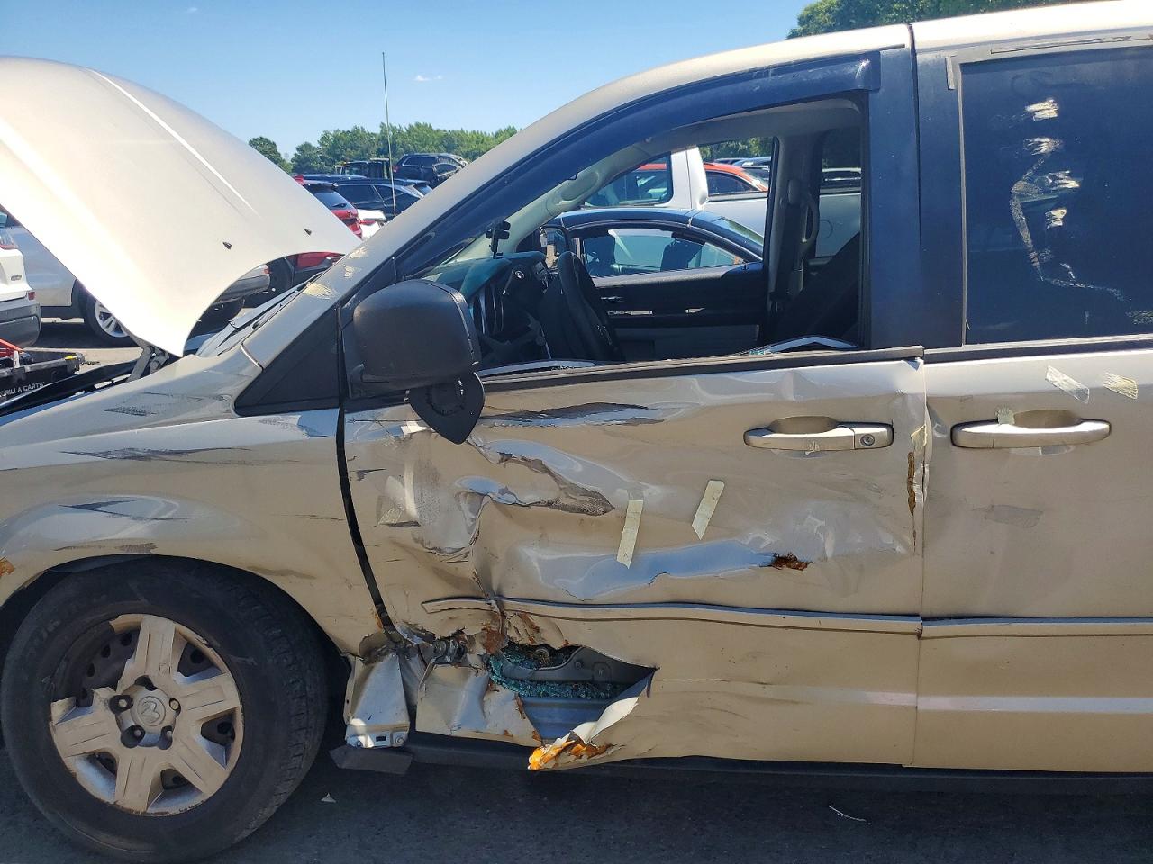 2009 Dodge Grand Caravan Se Gold vin: 2D8HN44E49R634529