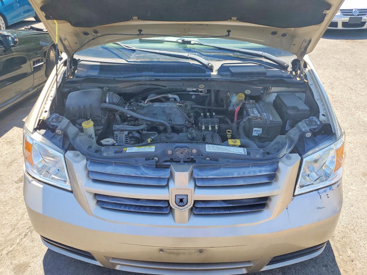 2009 Dodge Grand Caravan Se Gold vin: 2D8HN44E49R634529
