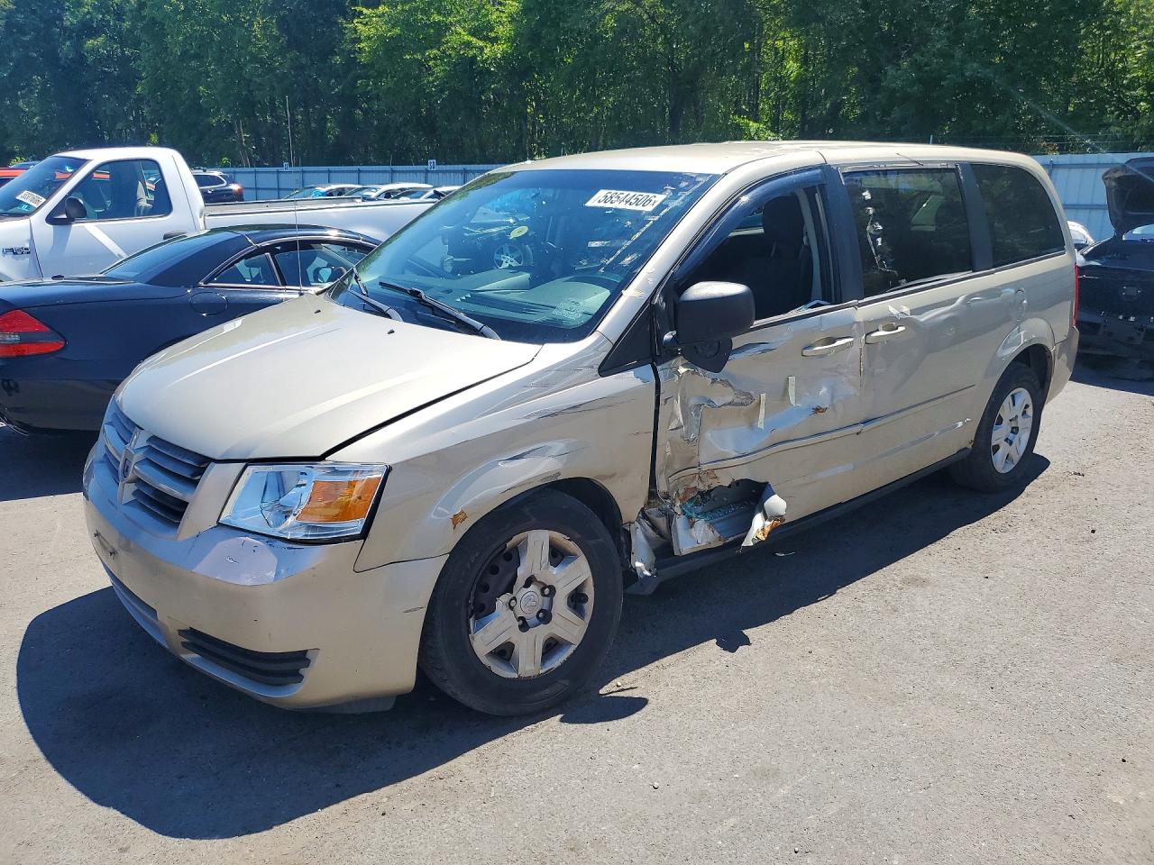 2009 Dodge Grand Caravan Se Gold vin: 2D8HN44E49R634529