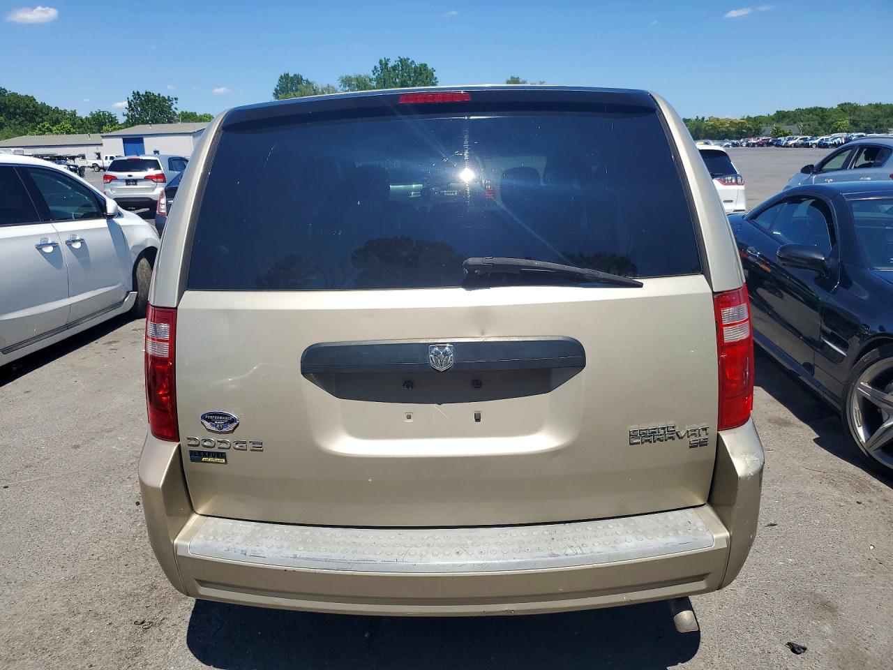 2009 Dodge Grand Caravan Se Gold vin: 2D8HN44E49R634529