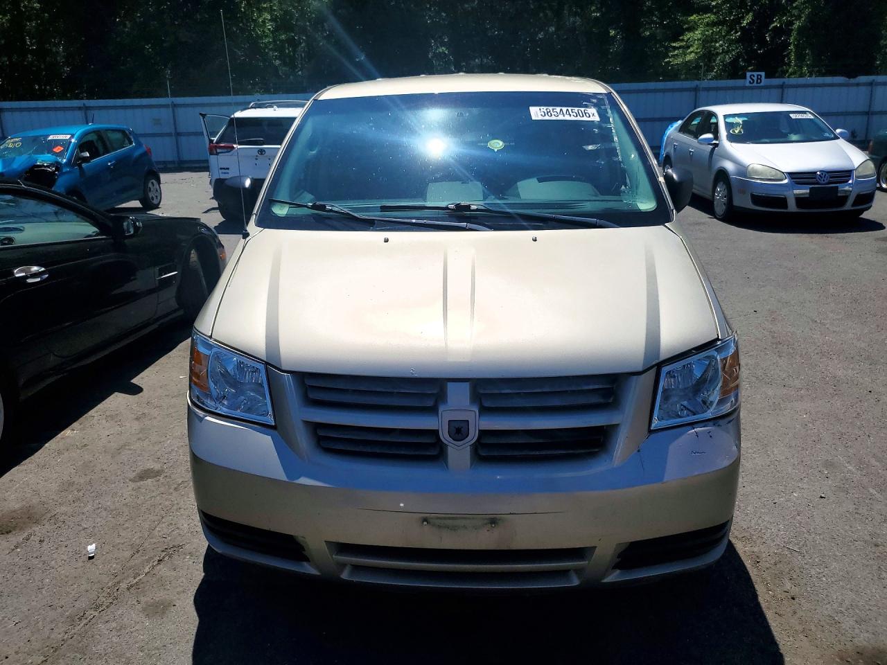 2009 Dodge Grand Caravan Se Gold vin: 2D8HN44E49R634529