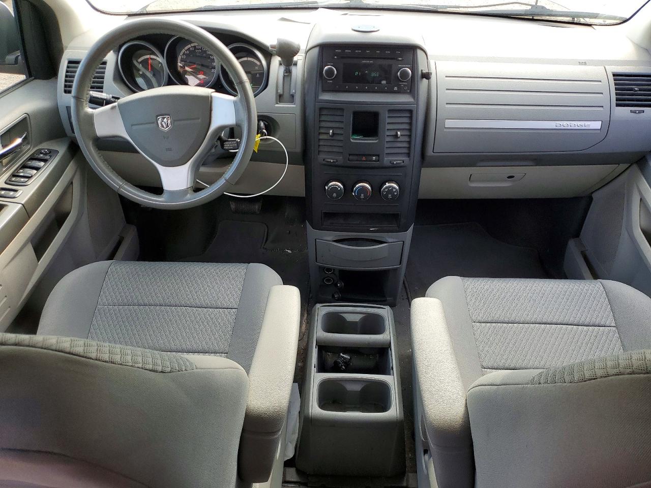2009 Dodge Grand Caravan Se Silver vin: 2D8HN44E59R587558