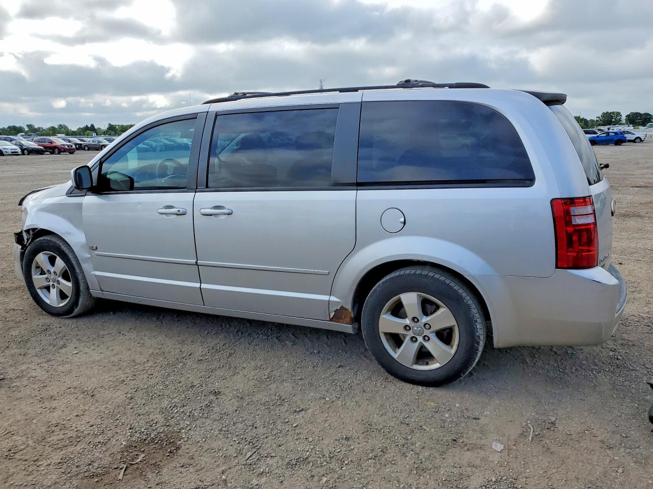 2009 Dodge Grand Caravan Se Silver vin: 2D8HN44E59R587558