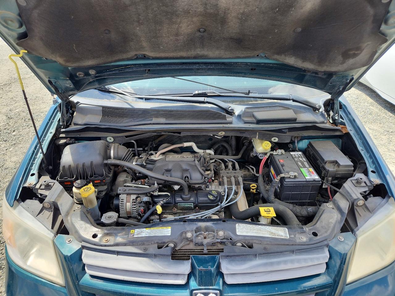 2009 Dodge Grand Caravan Se Green vin: 2D8HN44E59R644969