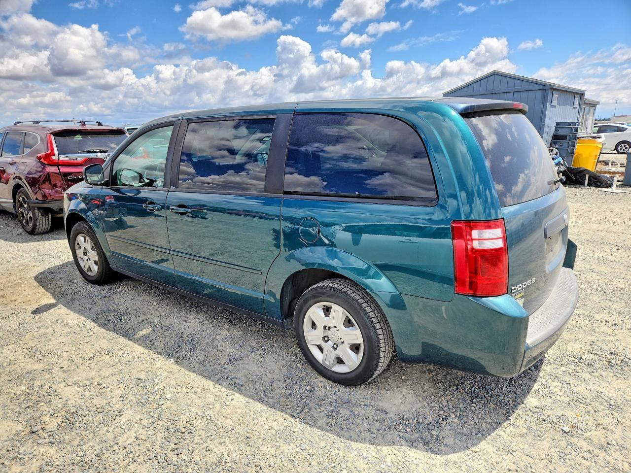 2009 Dodge Grand Caravan Se Green vin: 2D8HN44E59R644969