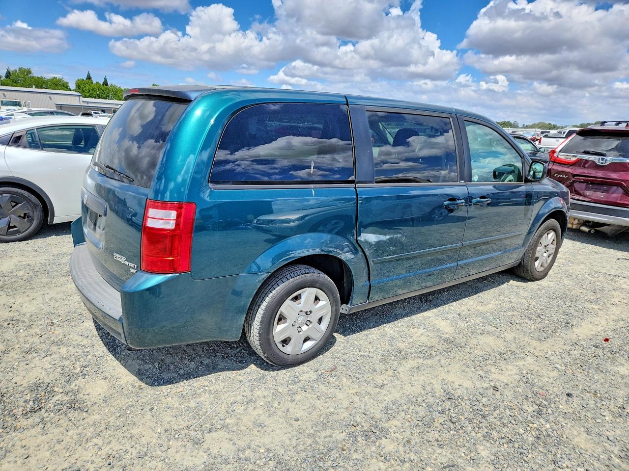 2009 Dodge Grand Caravan Se Green vin: 2D8HN44E59R644969