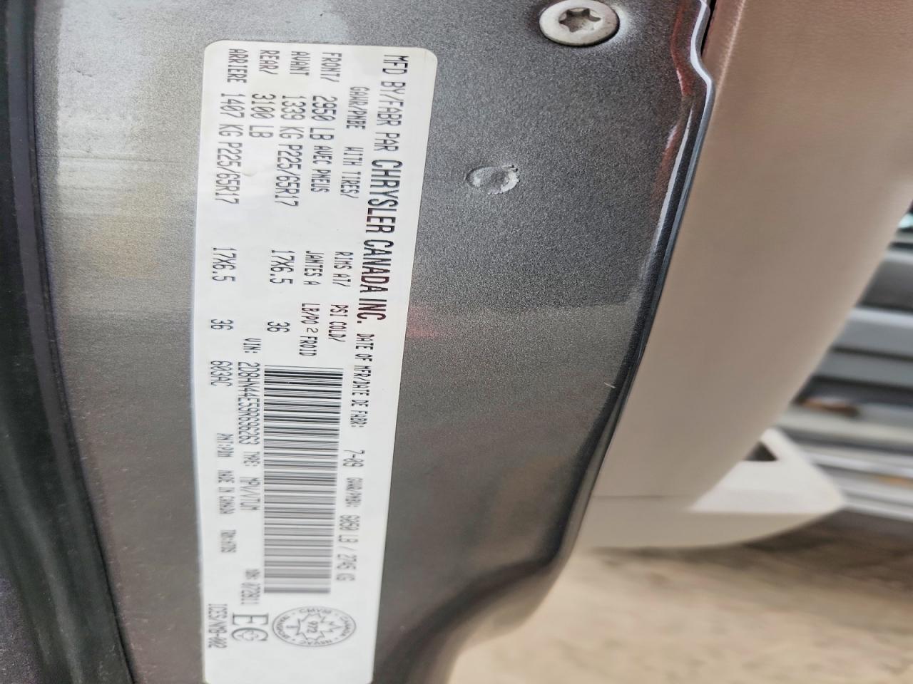 2009 Dodge Grand Caravan Se Серый vin: 2D8HN44E59R696263