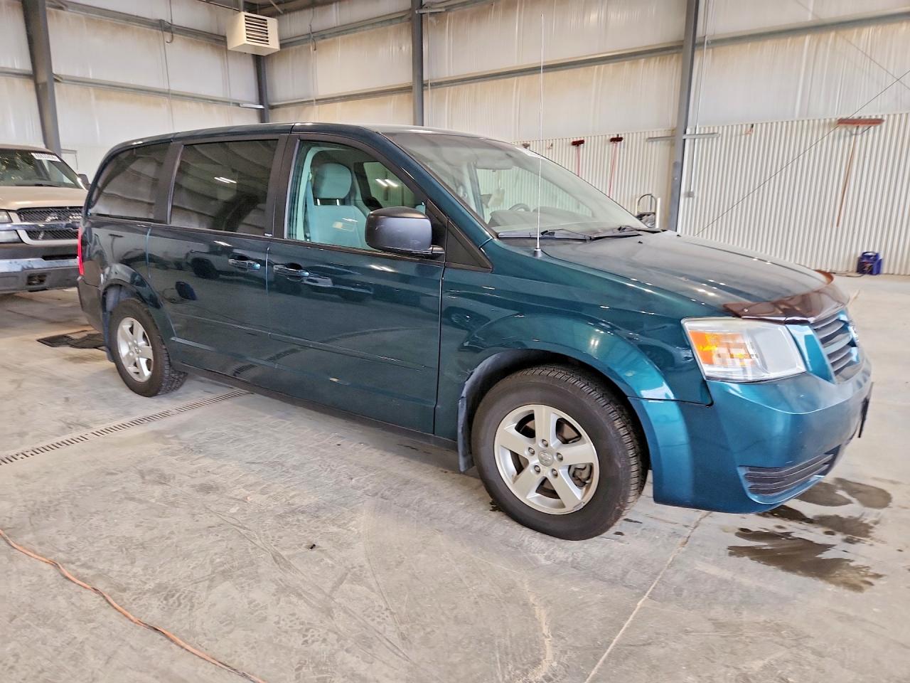 2009 Dodge Grand Caravan Se Green vin: 2D8HN44E69R535386