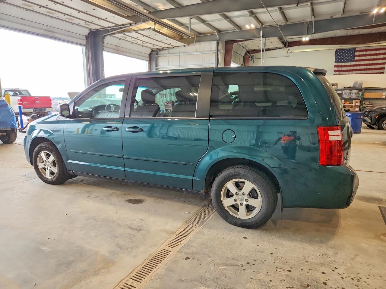 2009 Dodge Grand Caravan Se Green vin: 2D8HN44E69R535386