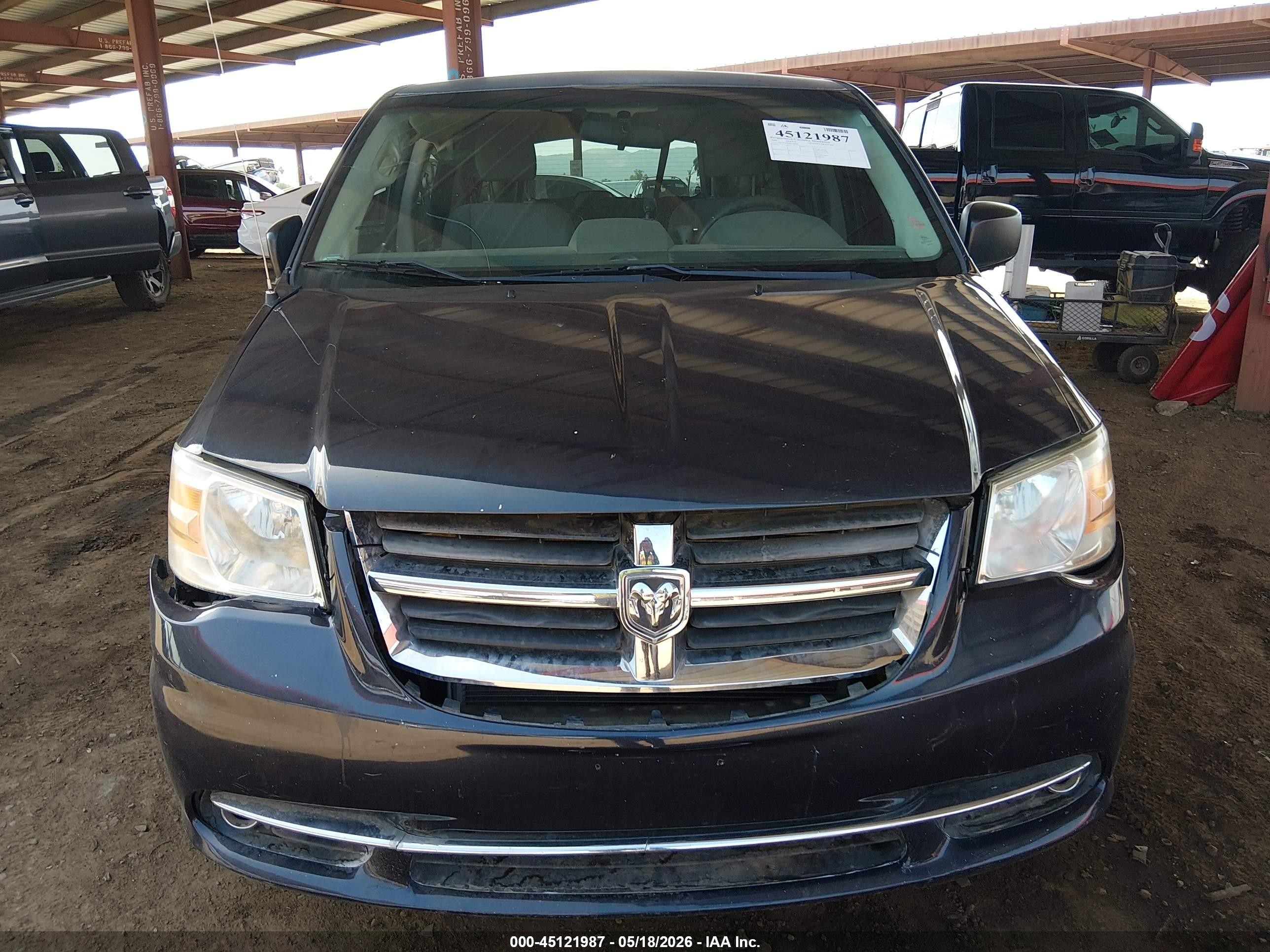 2009 Dodge Grand Caravan Se Blue vin: 2D8HN44E69R538496