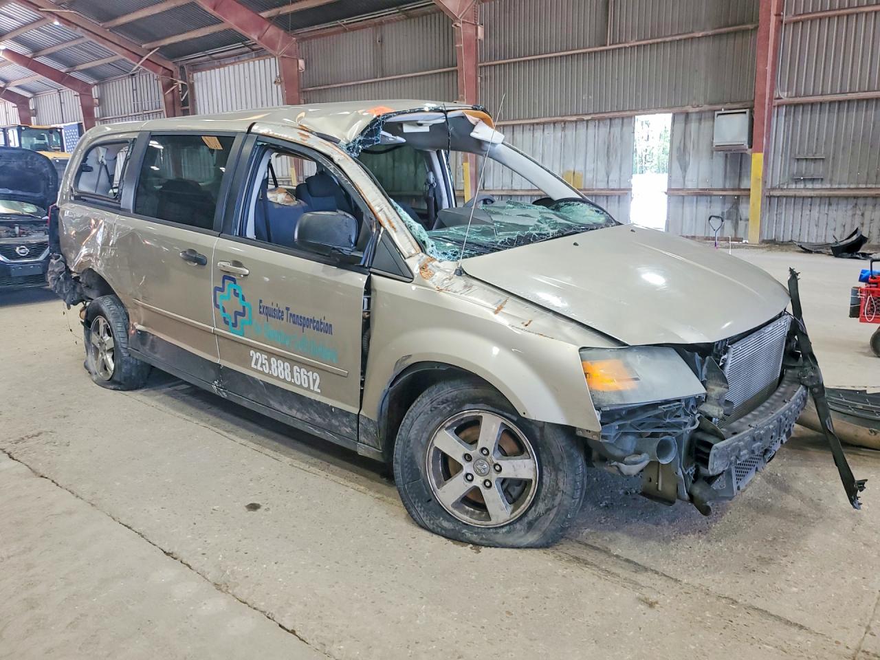 2009 Dodge Grand Caravan Se Tan vin: 2D8HN44E69R575449