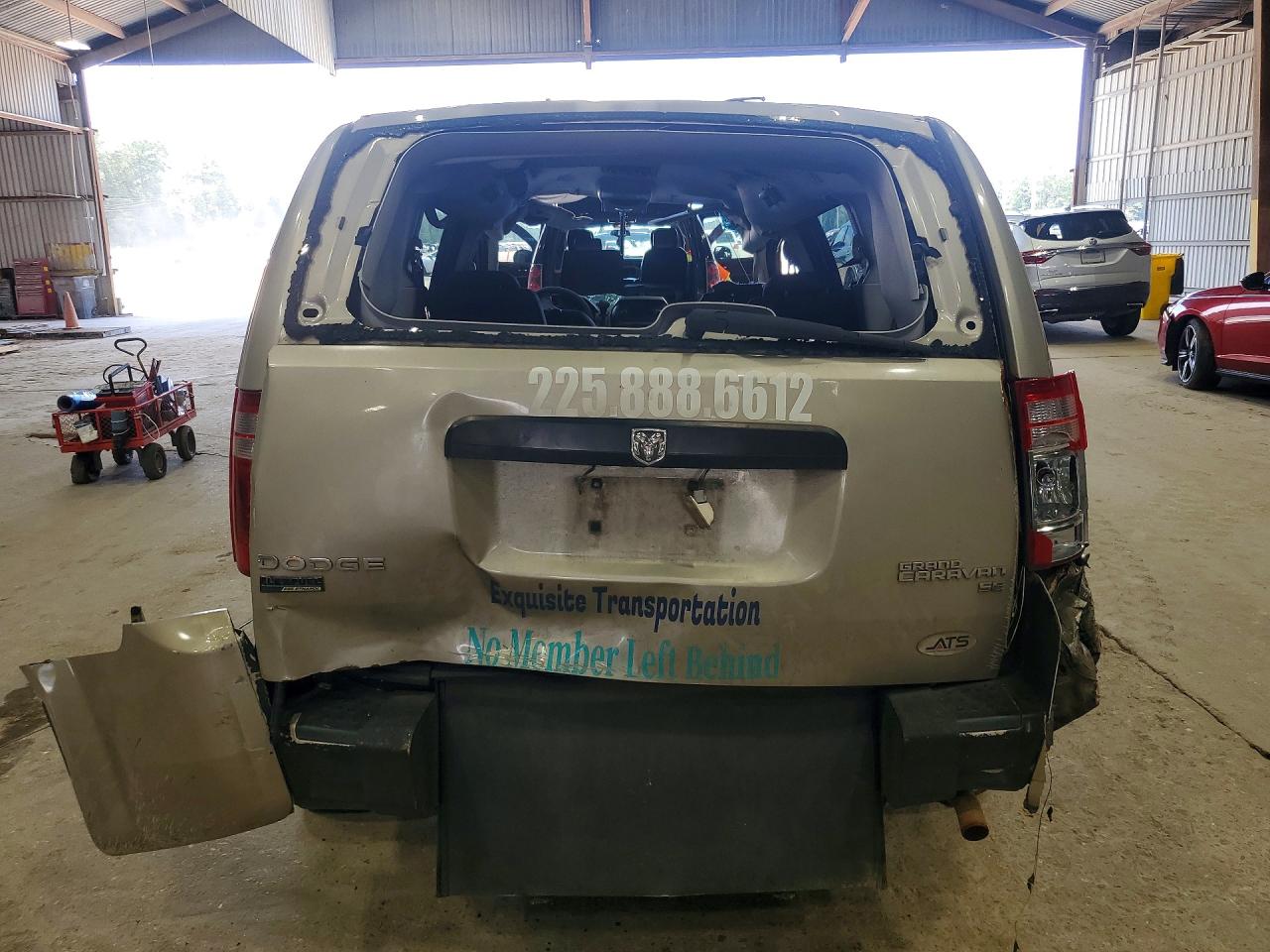 2009 Dodge Grand Caravan Se Tan vin: 2D8HN44E69R575449