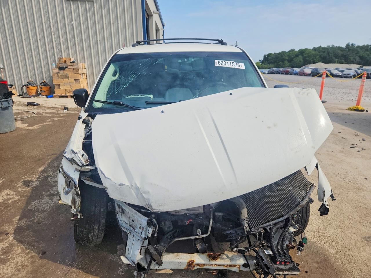 2009 Dodge Grand Caravan Se Белый vin: 2D8HN44E79R623637