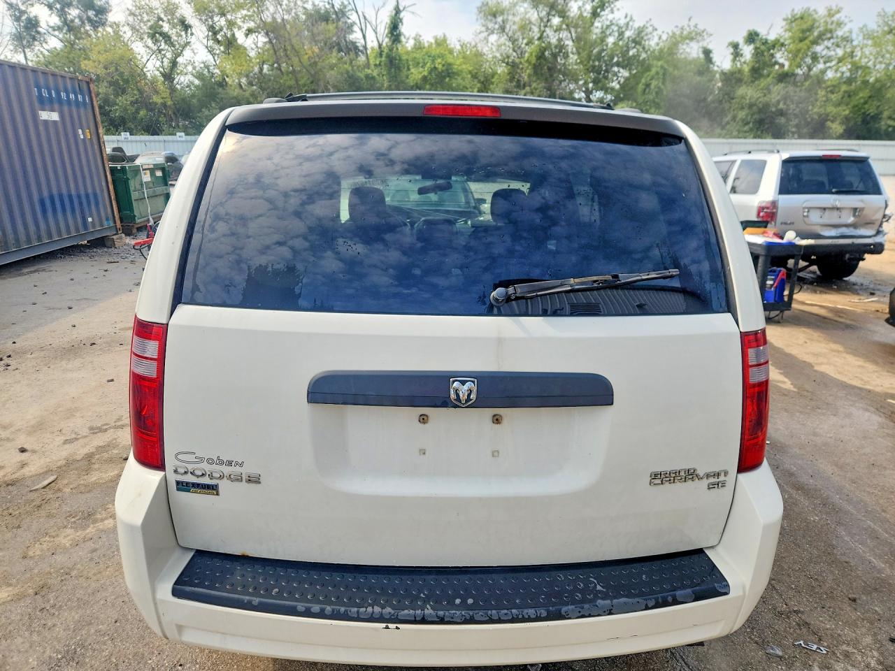 2009 Dodge Grand Caravan Se Белый vin: 2D8HN44E79R623637