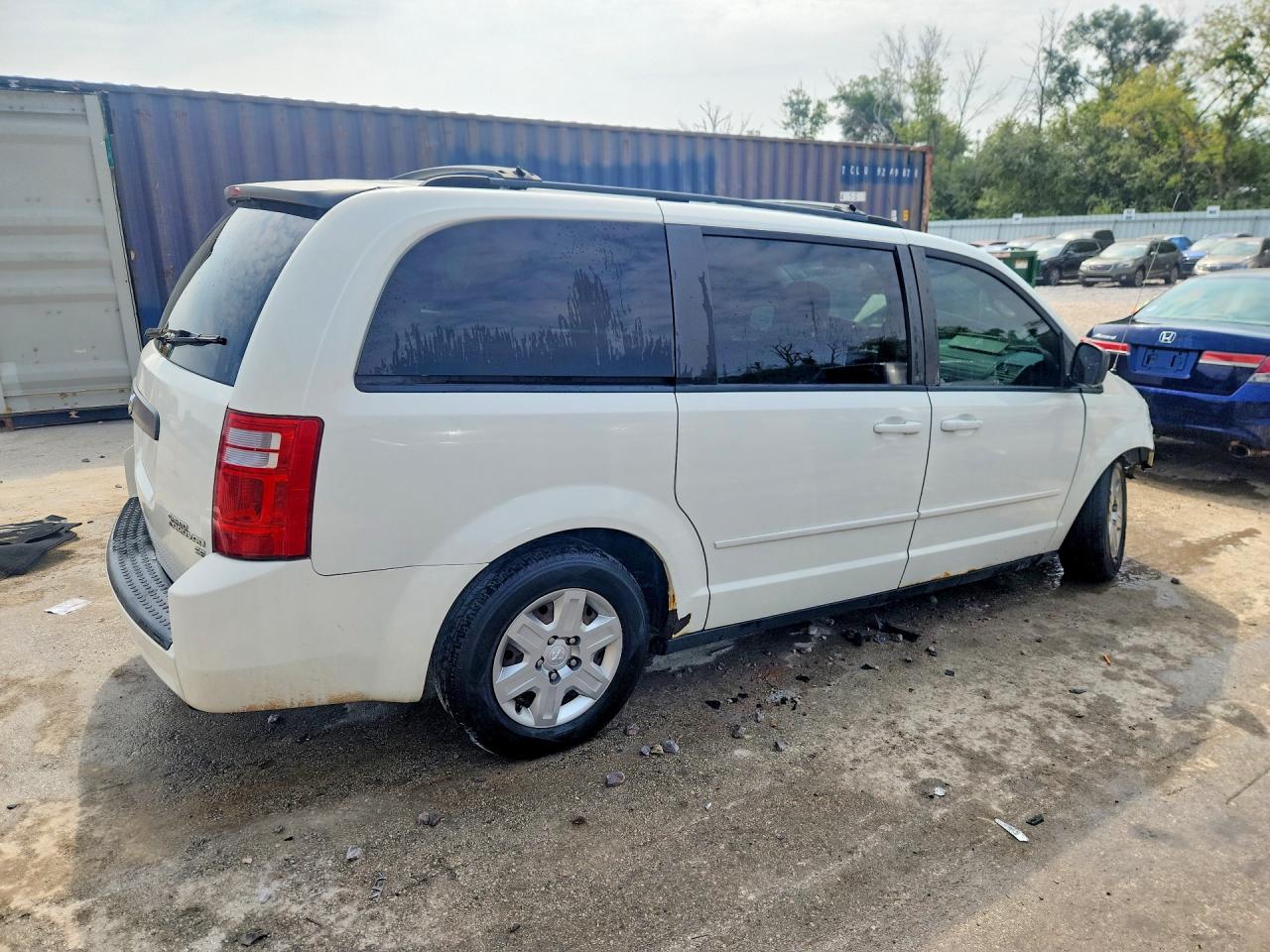 2009 Dodge Grand Caravan Se Белый vin: 2D8HN44E79R623637