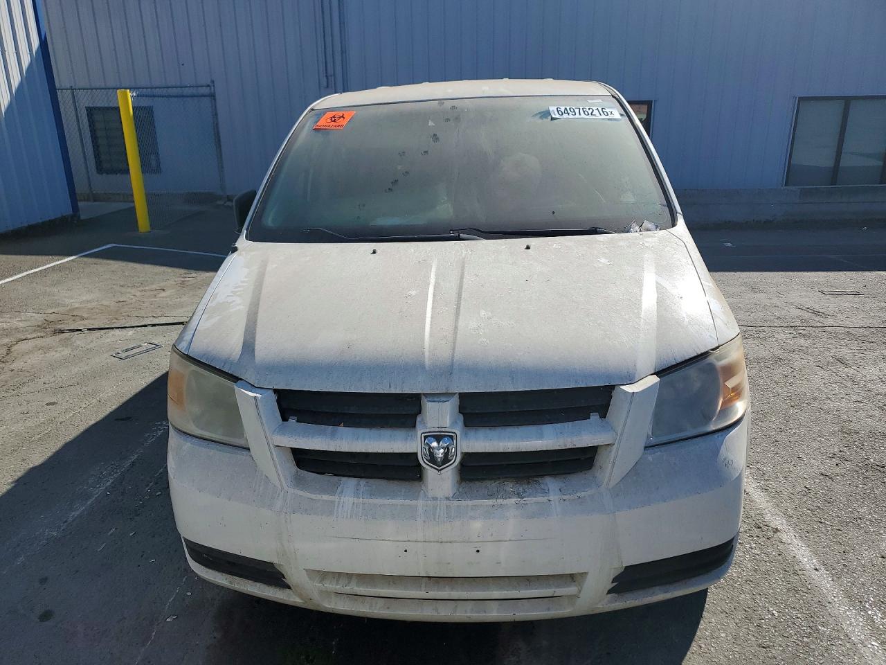 2009 Dodge Grand Caravan Se White vin: 2D8HN44E79R687483