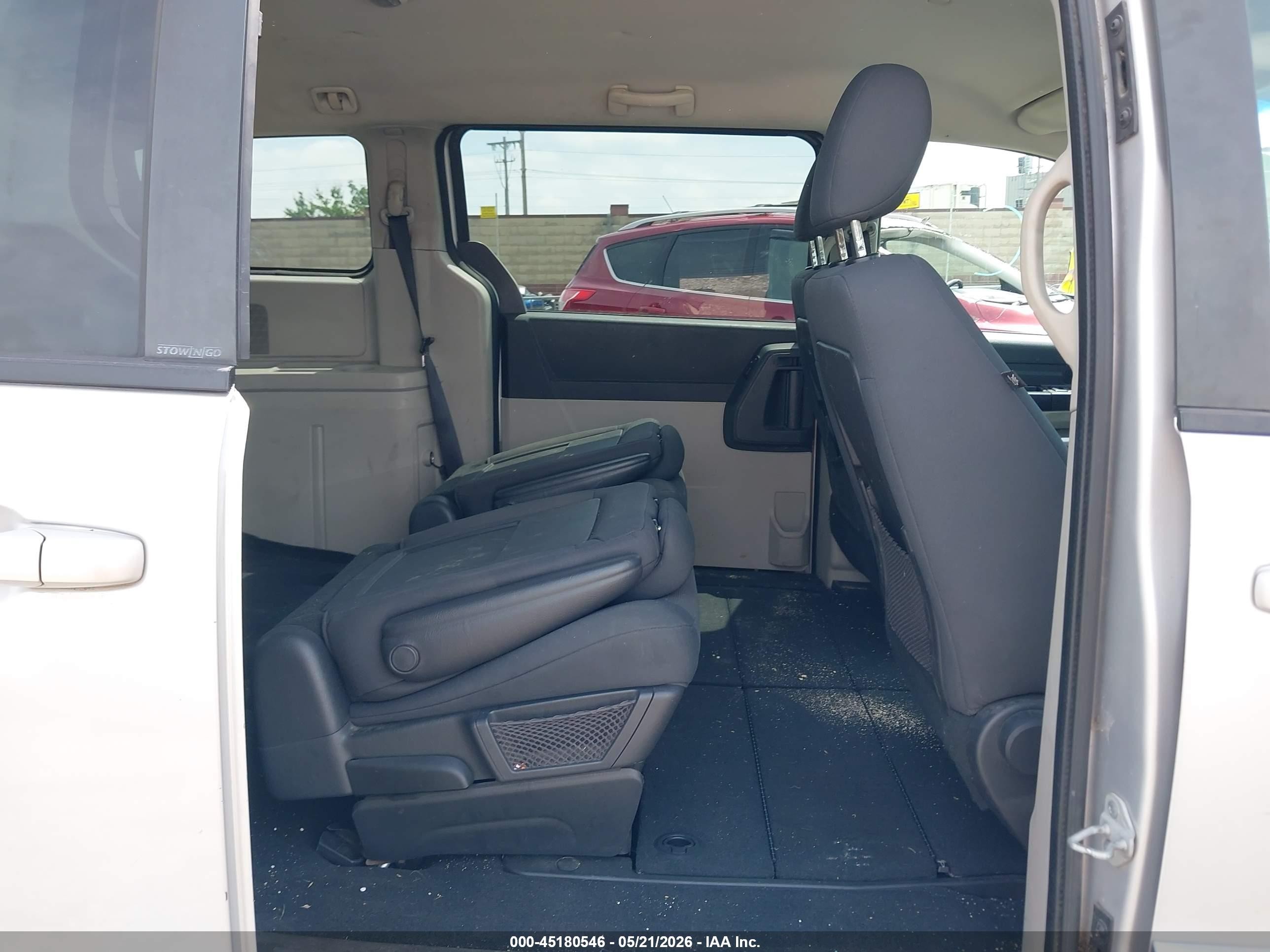2009 Dodge Grand Caravan Se Silver vin: 2D8HN44E89R620617