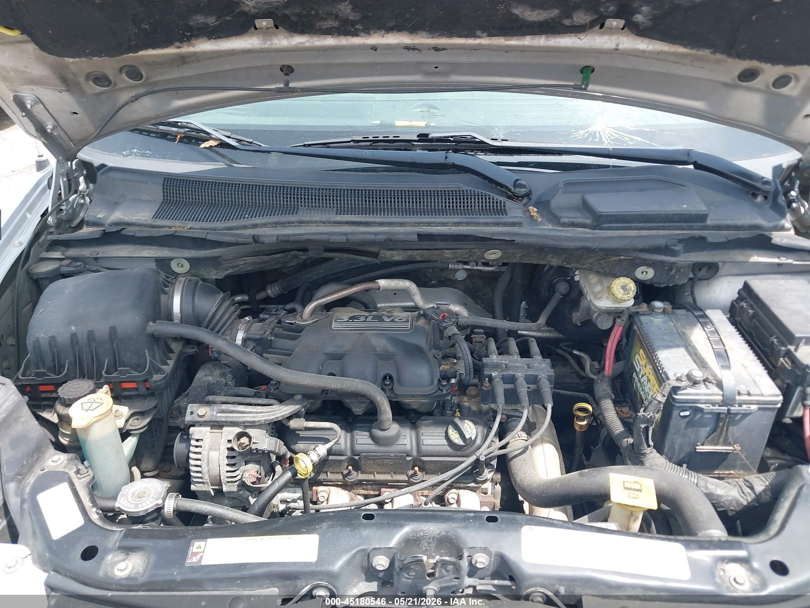 2009 Dodge Grand Caravan Se Silver vin: 2D8HN44E89R620617